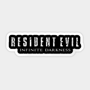 Resident Evil Infinite Darkness Logo Sticker